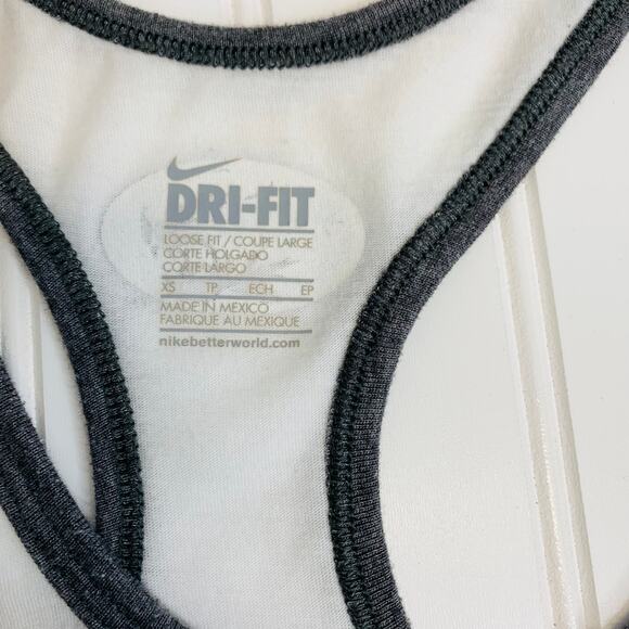 Nike Dri Fit Racer Back Tank Tigers Graphics Sz XS - Picture 6 of 6